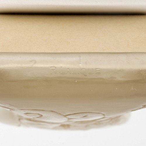 XXe siècle - 1920 René Lalique - Buvard Deux Sirènes Entrelacées