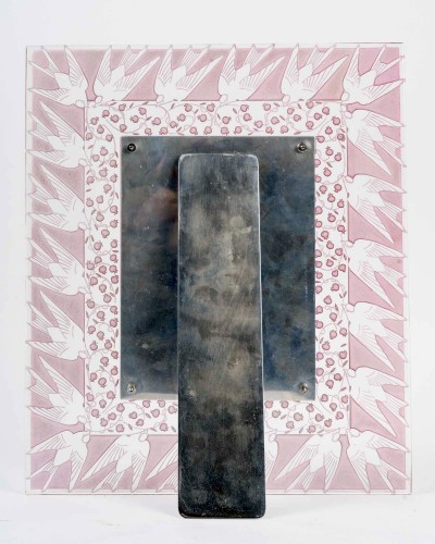 Verrerie, Cristallerie  - 1926 René Lalique - Cadre Muguet et Hirondelles