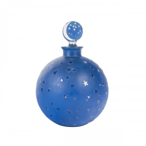 1924 René Lalique - Flacon à Parfum Géant Dans La Nuit pour Worth