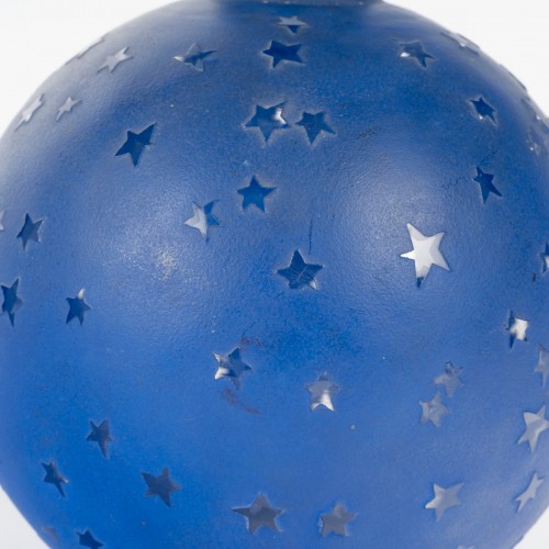 1924 René Lalique - Flacon à Parfum Géant Dans La Nuit pour Worth - Art Déco