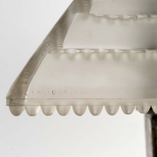 Antiquités - 1928 René Lalique - Lampe Grand Dépôt