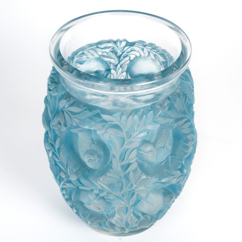 1939 René Lalique - Vase Bagatelle - Verrerie, Cristallerie Style Art Déco