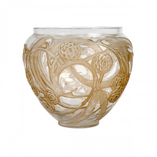 1923 René Lalique - Vase Nefliers