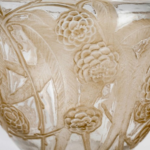 1923 René Lalique - Vase Nefliers - 