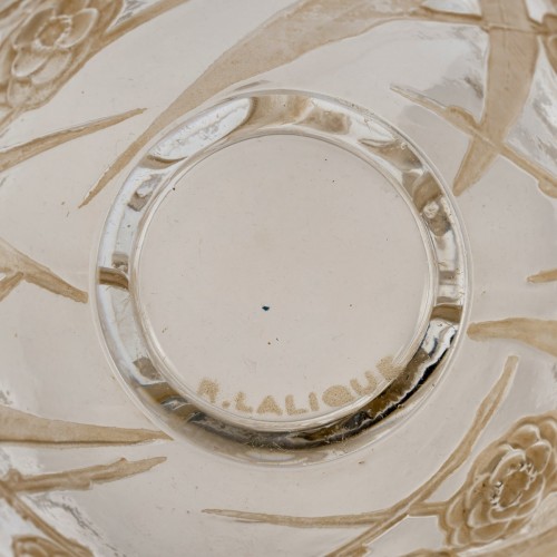 20th century - 1923 René Lalique - Vase Nefliers