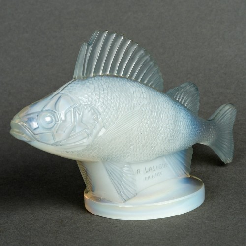 Glass & Crystal  - 1929 René Lalique - Car Mascot Hood Ornament Perche