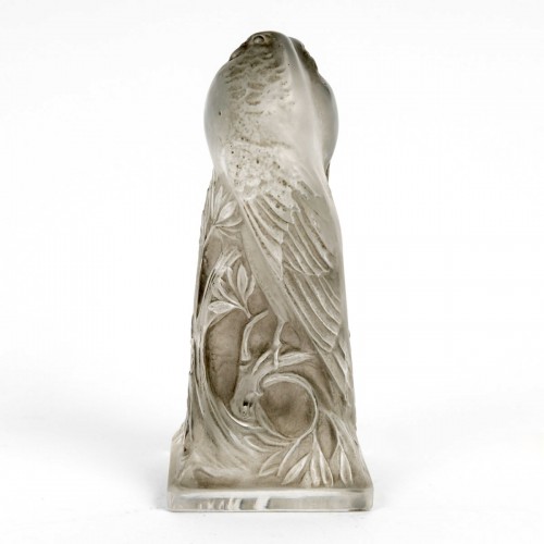 1913 René Lalique - Seal Stamp Pigeons - Glass & Crystal Style Art nouveau