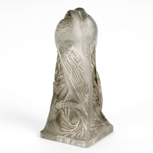 Glass & Crystal  - 1913 René Lalique - Seal Stamp Pigeons