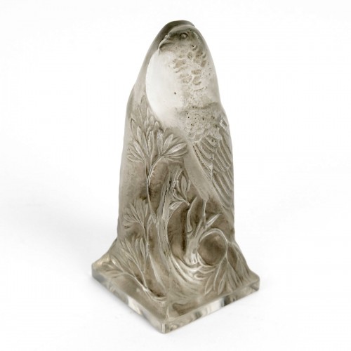 1913 René Lalique - Seal Stamp Pigeons - 