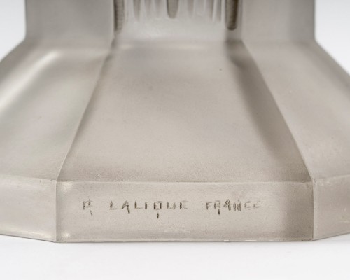 Art Déco - 1926 René Lalique - Lamp Saint Vincent