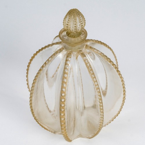 1927 René Lalique - Perfume Bottle Gregoire - Glass & Crystal Style Art Déco