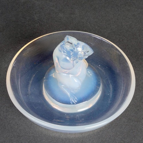 1925 René Lalique - Cendrier Baguier Souris - BG Arts