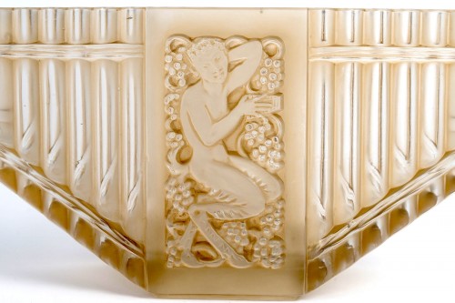 Verrerie, Cristallerie  - 1937 René Lalique - Vase Pan