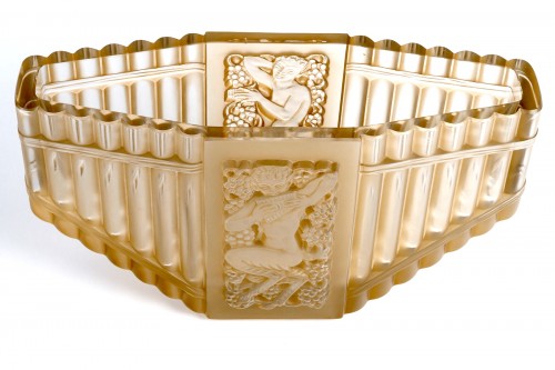 XXe siècle - 1937 René Lalique - Vase Pan
