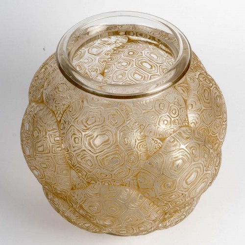 1926 René Lalique - Vase Tortues - BG Arts