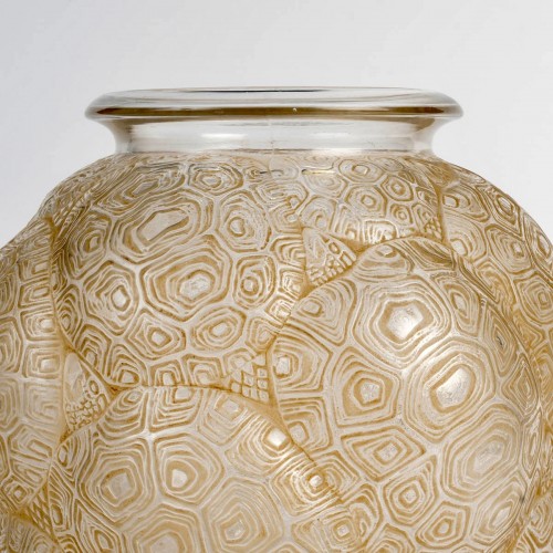 1926 René Lalique - Vase Tortues - Art Déco