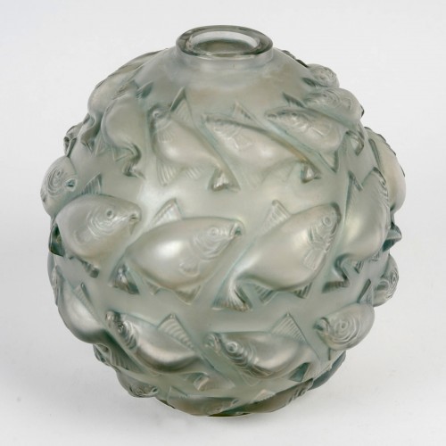 1928 René Lalique - Vase Camaret - BG Arts