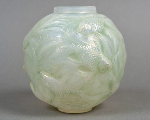 1924 René Lalique - Vase Formose - Verrerie, Cristallerie Style Art Déco