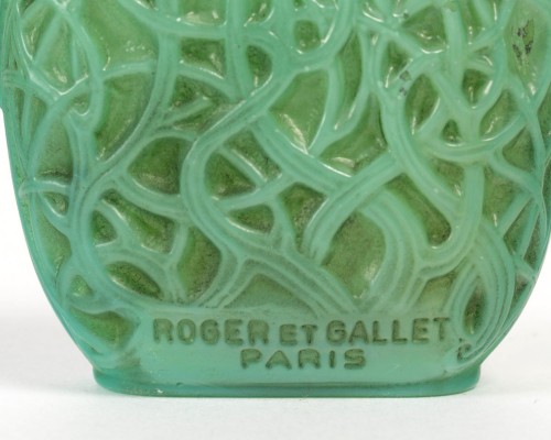1926 René Lalique - Flacon Le Jade pour Roger et Gallet - Art Déco