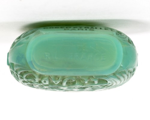 Art Déco - 1926 René Lalique - Flacon Le Jade pour Roger et Gallet
