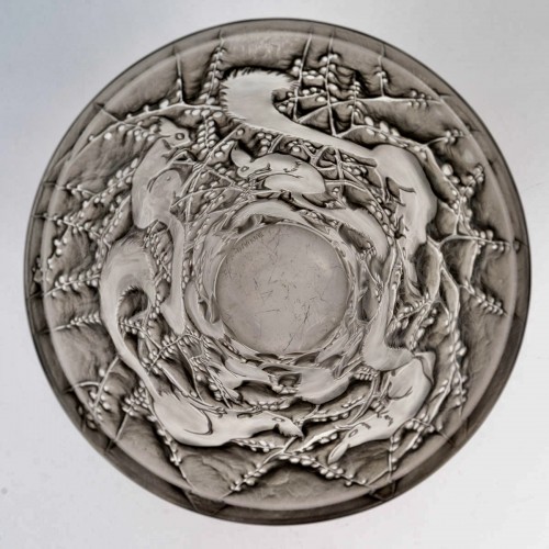 XXe siècle - 1934 René Lalique - Vase Senart Ecureuils