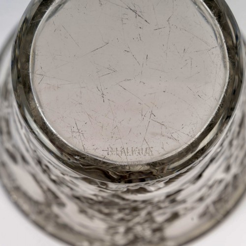 Art Déco - 1934 René Lalique - Vase Senart Ecureuils