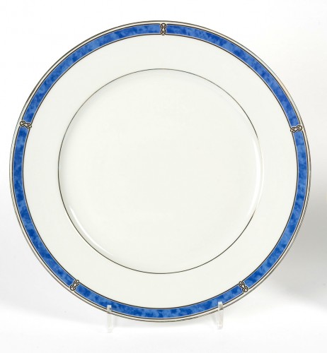 Argenterie et Arts de la table  - Christofle - Service de Table Oceana Porcelaine - 87 Pièces