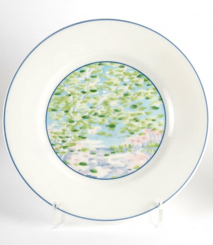 Christofle - Service de Table Impressions Porcelaine de Limoges - 36 Pièces - BG Arts