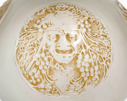 1911 René Lalique - Vase Quatre Masques - Art nouveau