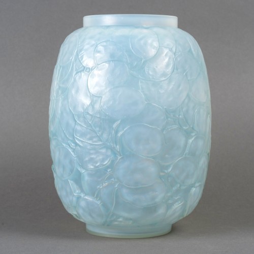 1914 René Lalique - Vase Monnaie du Pape - Verrerie, Cristallerie Style Art Déco