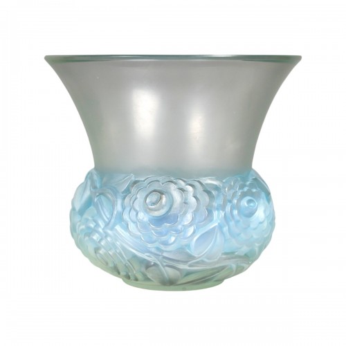 1930 René Lalique - Vase Renoncules