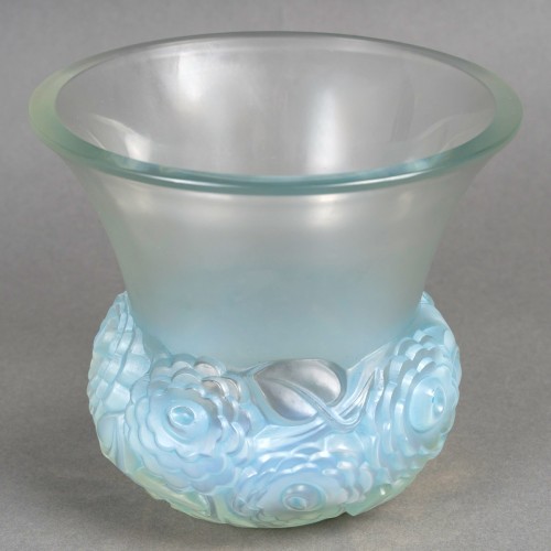 Verrerie, Cristallerie  - 1930 René Lalique - Vase Renoncules
