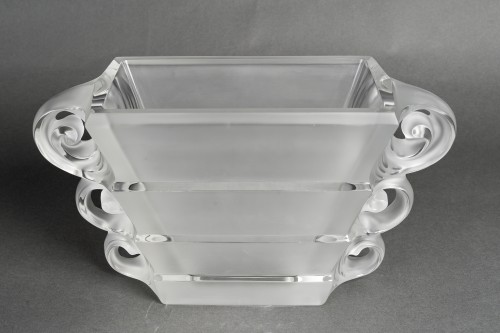 Lalique France - Vase Lijiang Cristal - 119/888 - Verrerie, Cristallerie Style Art Déco