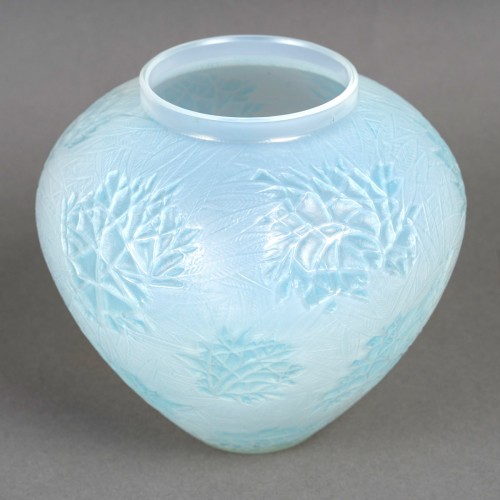 1923 René Lalique - Vase Estérel - Verrerie, Cristallerie Style Art Déco