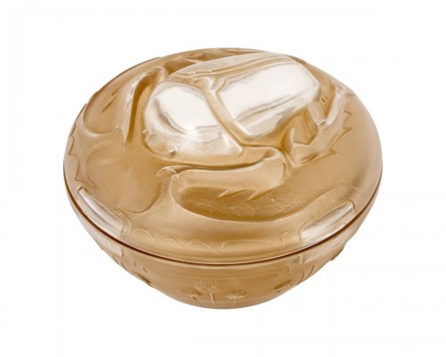 1909 René Lalique - Box Scarabee Beetle For Piver
