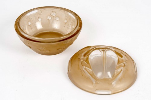 1909 René Lalique - Box Scarabee Beetle For Piver - Art Déco