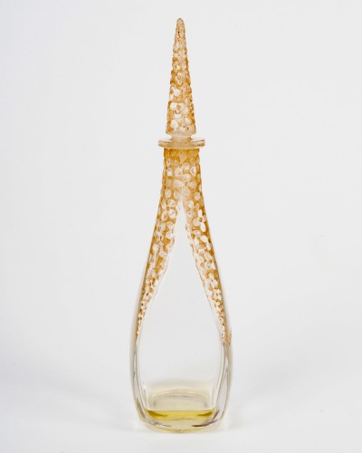 1919 René Lalique - Perfume Bottle l'Ambre For Vign - Glass & Crystal Style Art Déco