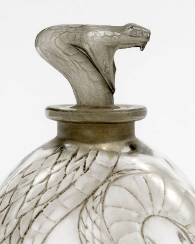1920 René Lalique - Perfume Bottle Serpent Snake - Art Déco
