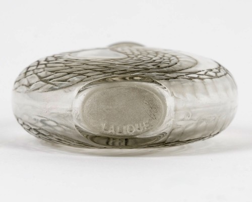 Art Déco - 1920 René Lalique - Perfume Bottle Serpent Snake