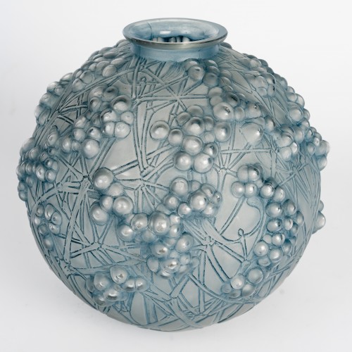 1924 René Lalique - Vase Druide - Verrerie, Cristallerie Style Art Déco