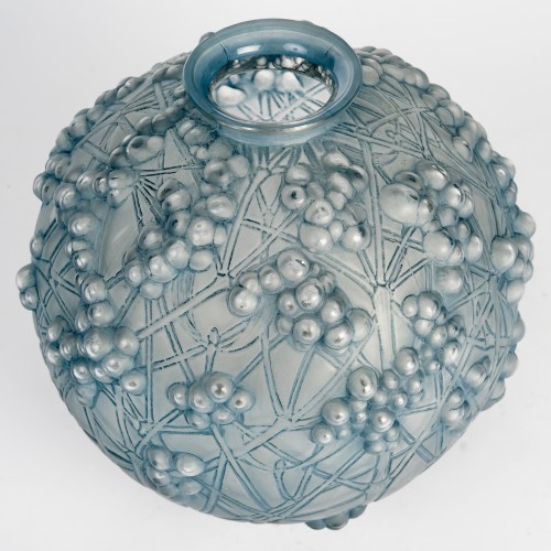 Verrerie, Cristallerie  - 1924 René Lalique - Vase Druide