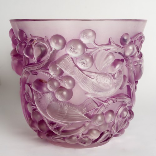 1927 René Lalique - Vase Avallon - 