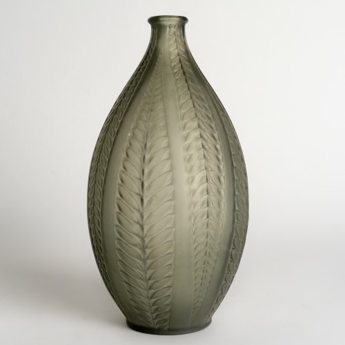 1921 René Lalique - Vase Acacia - Glass & Crystal Style Art Déco