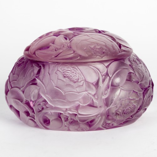 1927 René Lalique - Box Dinard - Glass & Crystal Style Art Déco
