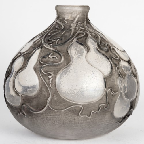 Glass & Crystal  - 1914 René Lalique - Vase Courges