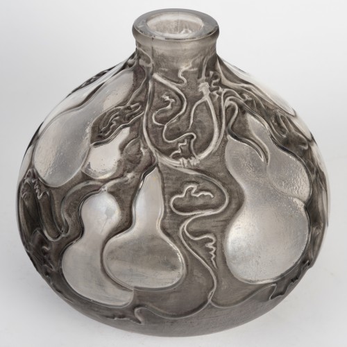 20th century - 1914 René Lalique - Vase Courges
