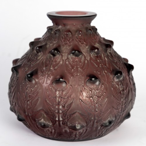 1912 René Lalique - Vase Fougeres Fern - Glass & Crystal Style Art nouveau