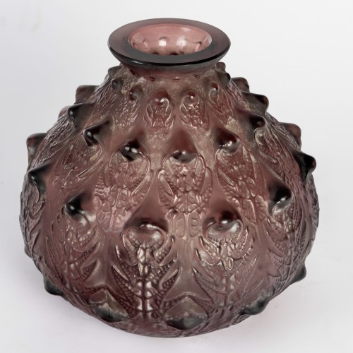 Glass & Crystal  - 1912 René Lalique - Vase Fougeres Fern