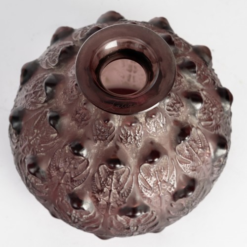 20th century - 1912 René Lalique - Vase Fougeres Fern