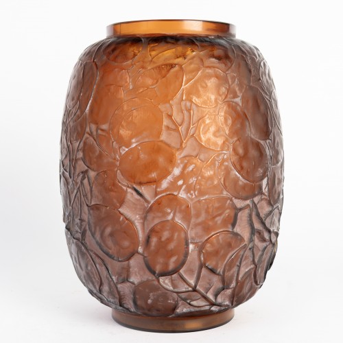 Verrerie, Cristallerie  - 1914 René Lalique - Vase Monnaie du Pape